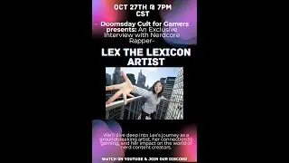 Ozi playing interviewing Lex the Lexicon Artist