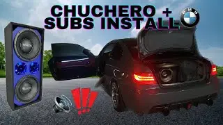 Установка Chuchero и сабвуфера в мой BMW E92 335i 🇬🇾🇩🇴‼️