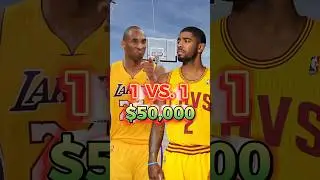 when KYRIE Challenged KOBE to a $50,000 1 VS. 1 MATCH
