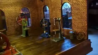 Wilesco workshop diorama