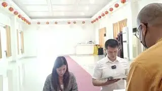 CALON MANTEN BERLINDUNG PADA BUDDHA