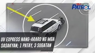 UV Express nang-araro ng mga sasakyan; 1 patay, 3 sugatan | TV Patrol