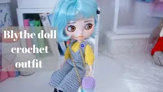 Crochet Blythe outfit 👗 Blouse and jumpsuit