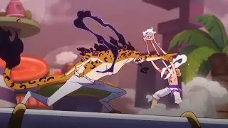 Luffy Gear 5 Transformation on Egghead | Luffy vs Lucci | Episode - 1100 | Egghead #luffy #1100