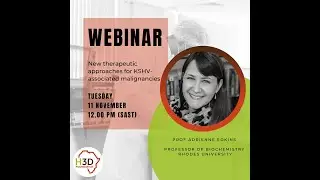 New therapeutic approaches for KSHV-associated malignancies - with Adrienne Edkins.