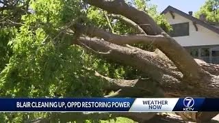 Derecho hits Washington County, causing power outages, damaging sidewalks, and uprooting trees