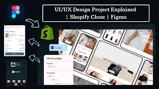 How to Design a Shopify Clone in Figma | UI/UX Project Explained!!