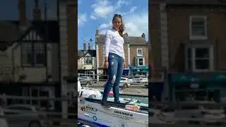 Jasmine Harrison&nbsp;the youngest woman to row solo across the&nbsp;Atlantic Ocean. #shorts