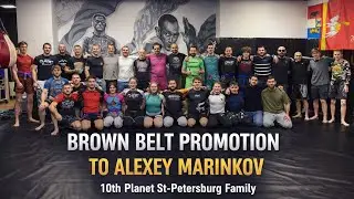 Certification in the 10th planet St. Petersburg. Part 1. A new brown belt in the family #bjj #spb 