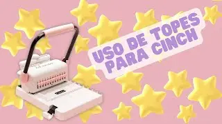 Modo de uso de topes para encuadernar con The Cinch We R Memory Keepers