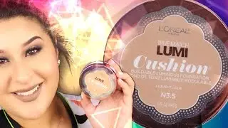NEW! L'Oreal True Match Lumi Cushion Foundation: Review & Demo