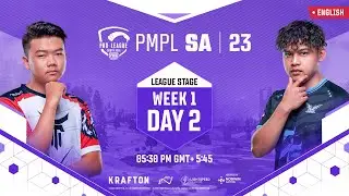 [EN] 2023 PMPL South Asia Spring | Week 1 Day 2 | Survive to Conquer