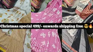 Christmas special addipoli collection, western wear, anarkali, umbrella collection  9894793861#2025