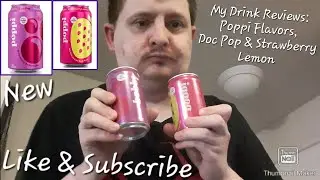 My Drink Reviews: Poppi Flavors, Doc Pop & Strawberry Lemon