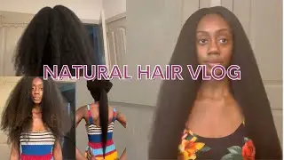 Natural Hair Vlog: Target Run, Buying A New Blow Dryer, Blow Drying My Natural Hair