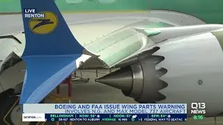 Boeing warns of potential wing problems in some 737 aircraft