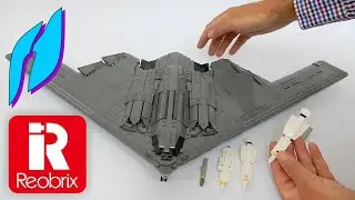Reobrix 33038 B2 Bomber - Unboxing and Review #reobrix #buildingblocks #legoalternative