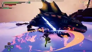 Dauntless Solo Thunderdeep Drask - Moonreaver Armor and Lantern with Hellion Chain Blades