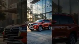 Toyota Land Cruiser 2024 &mdash; Роскошный Красный Внедорожник Мечты | Элегантность, Сила и Технологии