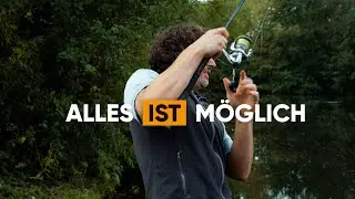 Großer WELS mit der Spinnrute!