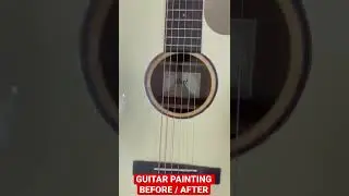 PAINT YOUR GUITAR AT HOME