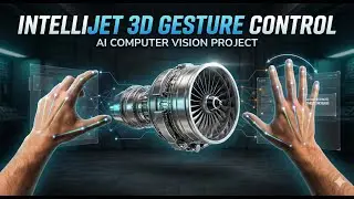 IntelliJet 3D Gesture Control Engine | AI Computer Vision Hand Gesture Control