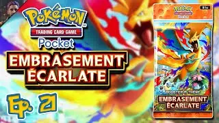 Nouvelle EXTENSION - 32 Boosters Embrasement Ecarlate - TCG Pokemon Pocket Ep.21