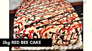 2 kg RED BEE CAKE...🥳.An awesome cake recipe...Seems and tastes extremely superb❤️