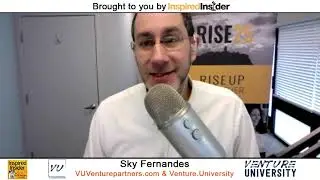 Sky Fernandes of VUVenturepartners.com & Venture.University on InspiredInsider with Dr. Jeremy Weisz