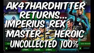 Event Quest - Imperius Rex Heroic - Master - Uncollected 100% Namor 1 Shot