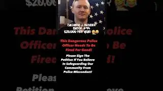 Dangerous Cop Zachary J Bender Needs To Be Fired For Good! Blooming Grove Ny Police! 1st Amendment