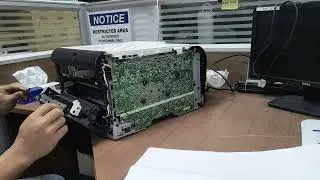 HP CP1525n Making Noise When Printing  Transfer Belt Fix