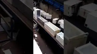 Recycling fridge facility