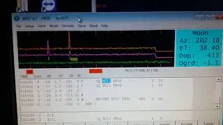 DG7YBN GTV70-17m first qso test off the moon