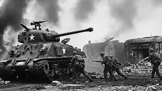 German Panzer Crews Were Terrified By America's M4 Sherman Numerical Superiority Flooding Normandy