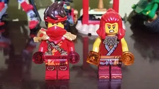 Lego ninjago dragon rising kai a wyldfire fuego y calor dijo diego 