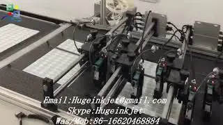 Variable data UV inkjet printing equipment with offset transmission platform for packaging form