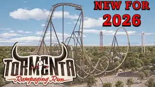 Tormenta Rampaging Run | New for 2026 Roller Coaster Coming to Six Flags Over Texas