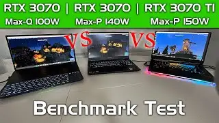 RTX 3070 Max-Q против Max-P против 3070Ti 2022 | Сравнительный тест лучших игровых ноутбуков