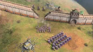 Age of Empires 4 - 4v1 QUITTING IS A PROBLEM | Multiplayer Gameplay