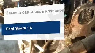 Замена сальников клапанов Goetze 50 306122 50 на Ford Sierra 1.8