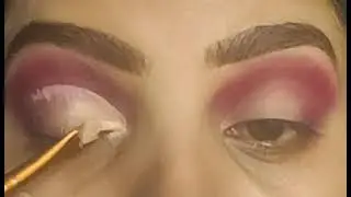 Blue Smokey Eye Makeup inspire by #atulchauhanmakeovers #beginnerseries #vlog || Creative Queen