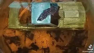 Hotwheels paint stripping part 2 #Mustang Fastback