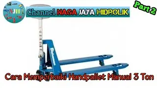 Cara Memperbaiki Hidrolik Handpallet Manual | Service Seal Piston Pompa