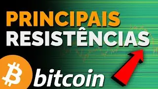 Bitcoin: Onde estão as PRINCIPAIS RESISTÊNCIAS?
