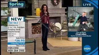 Chad Allen&reg; (TVchad&reg;) and Shannon Fox present XL Garden Kneeler on HSN