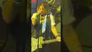 A Fan Shouted Mega Pint at Johnny Depp's Concert
