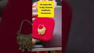 #ShortsYtShorts || Gold #Rajhasthani #Nath Light Weight #GoldSmallSizeNath Design....