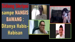 Sidang Skripsi Online dengan Zoom Meeting : Nangis Bawang , Mahasiswa Di Tanya Habis-habisan.
