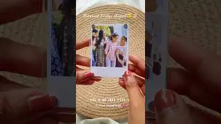 Polaroid Fridge Magnets for ₹199 + 3 FREE Polaroids🤩 | Aesthetic Gift Idea 💖 | #shorts #fridgemagnet